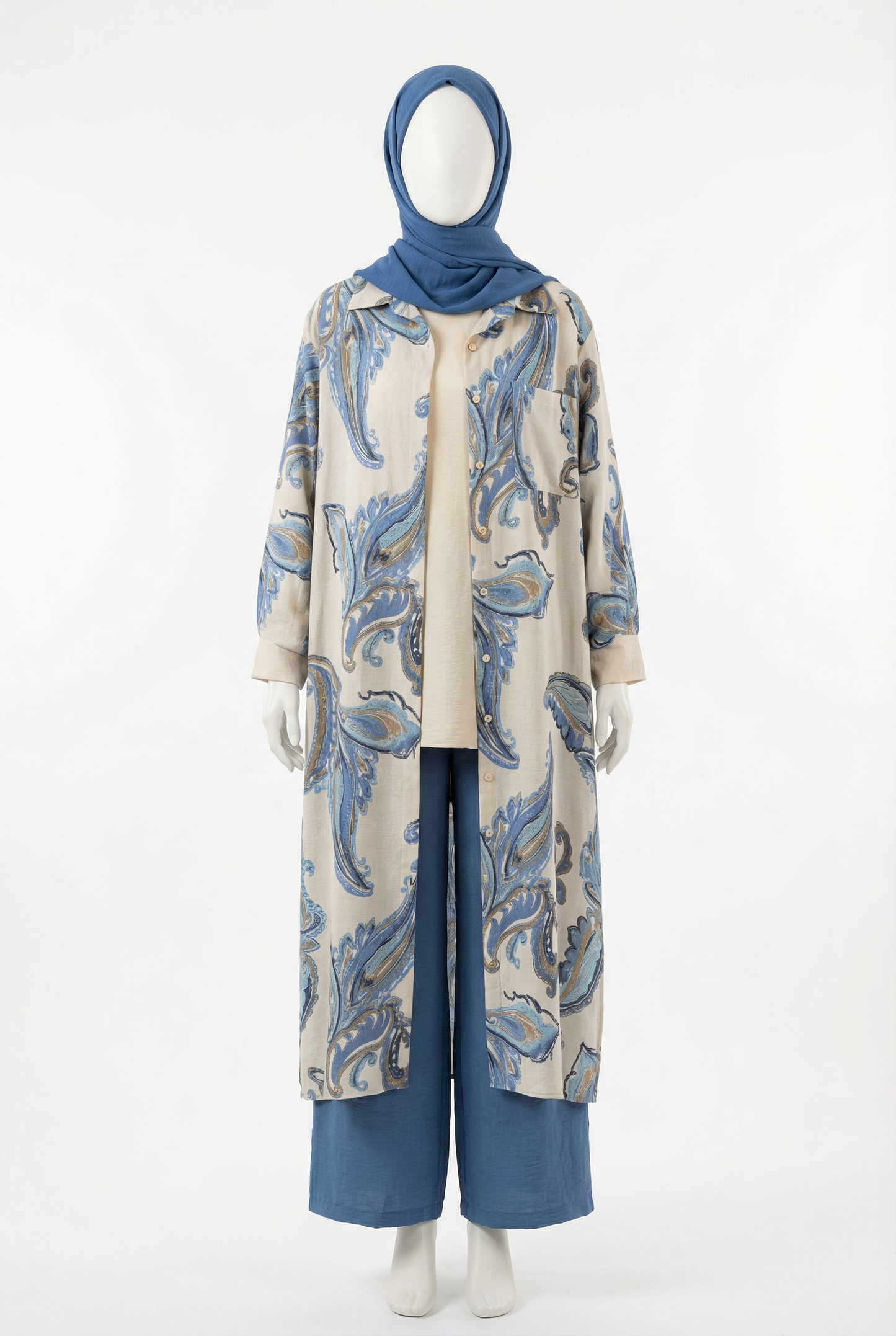 Tunique Chemisier à Motifs - Ritaj