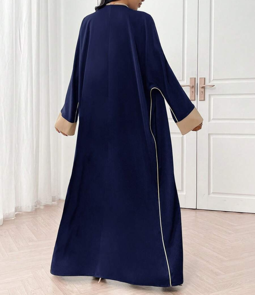 Abaya à Broderie Florale – Maya