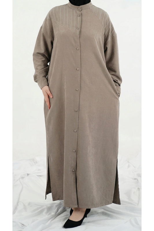 Robe Longue en Tissu Kobra