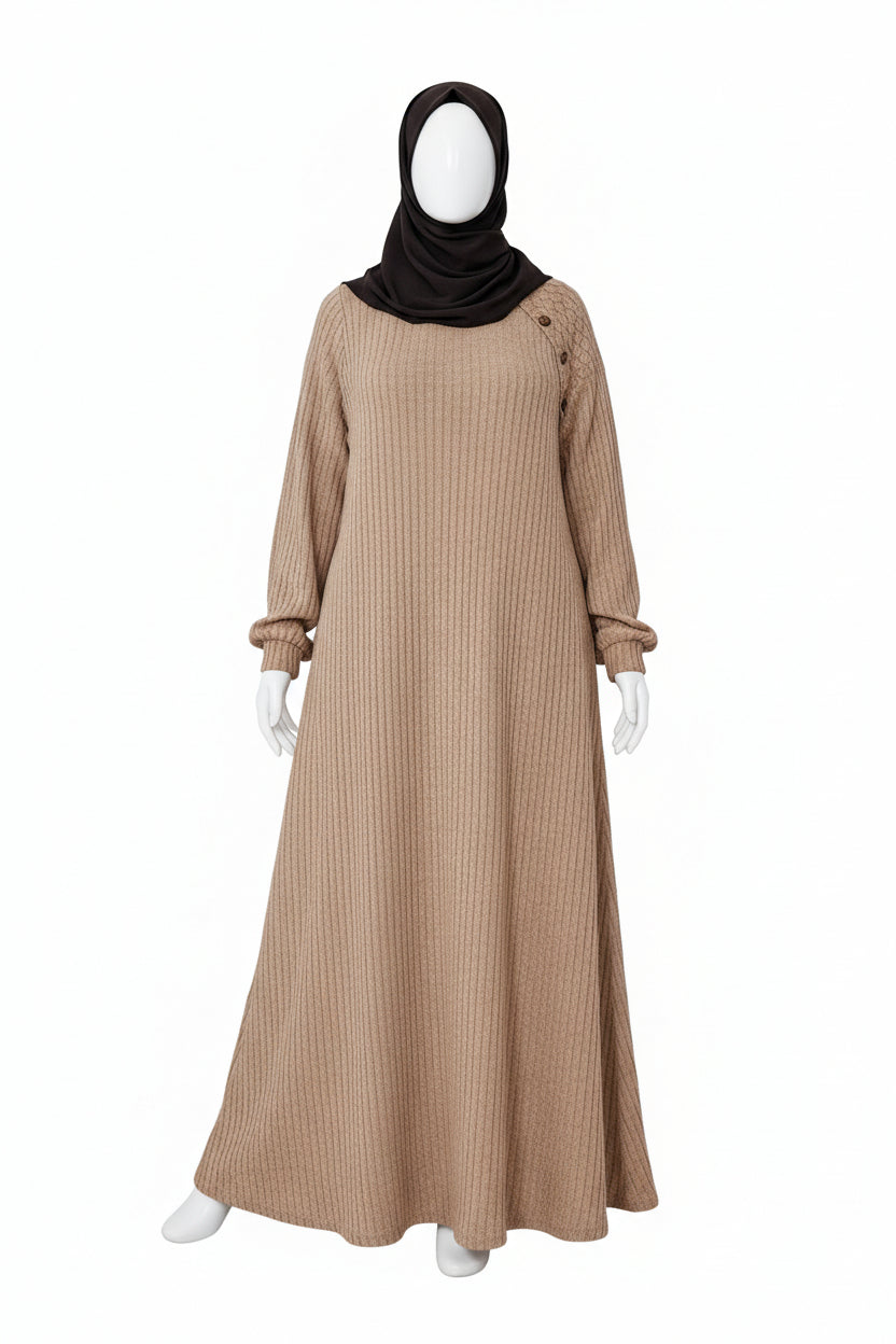 Tunique Côtelée Nude - Jasmin