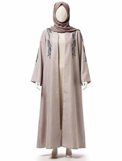 Abaya Casual à Broderie - Soraya